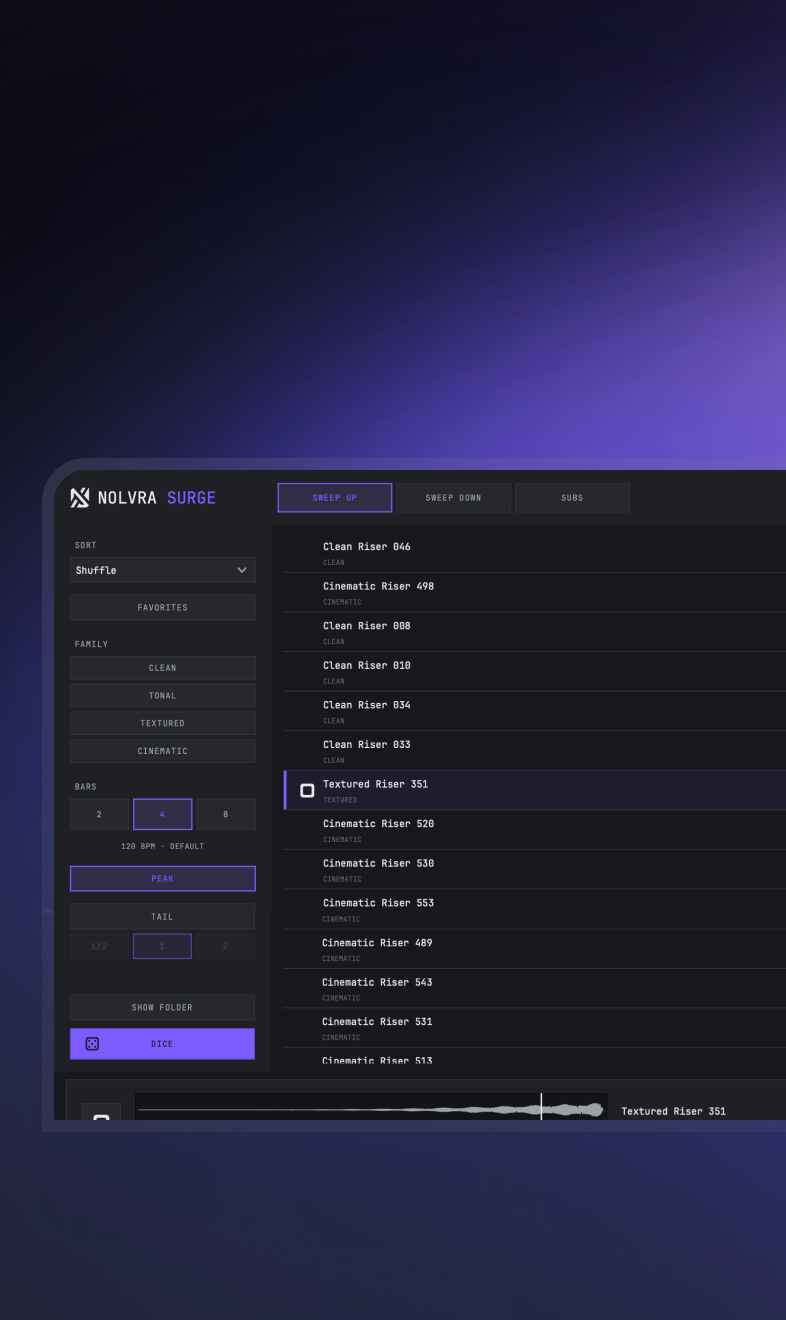 SURGE plugin interface